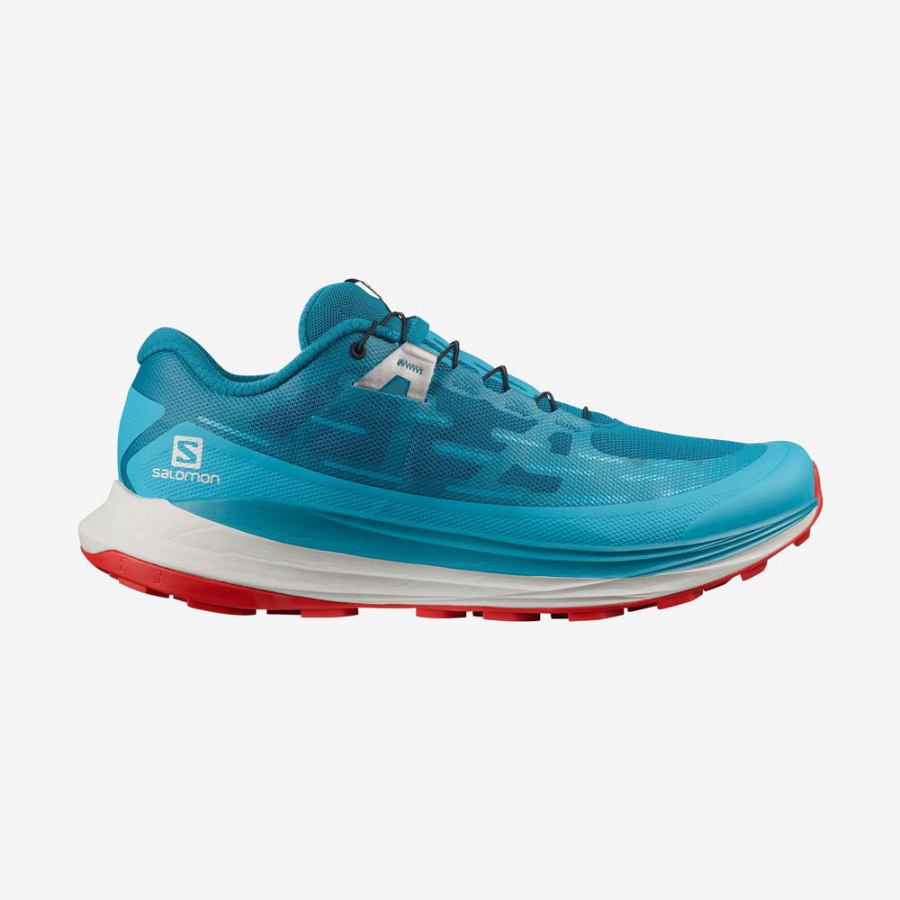 SALOMON UK ULTRA GLIDE - Mens Trail Running Shoes Azure,XGUZ42651